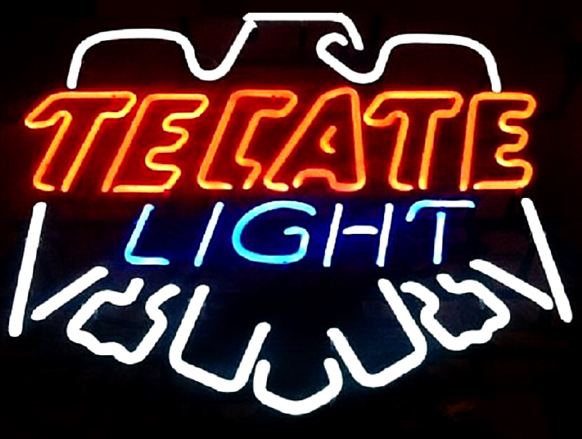 Tecate Logo Bird Neon Sign